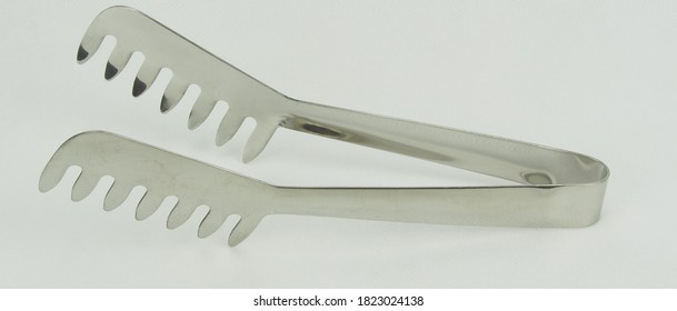Stainless Steel Spaghetti Tongs - 8"L