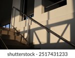 Stainless Steel Stair Hand Railings and stairs at LRT stations