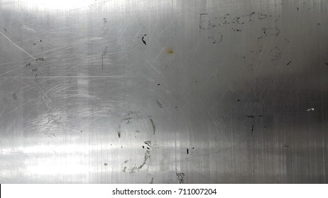 Stainless Steel Table Dirty , In Studio Art Texture