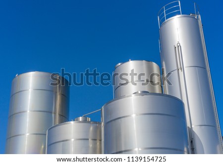 stainless steel tanks for the food ot chemical industry or other purpose