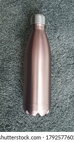 Stainless Steel Water Bottle Rose Gold 