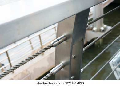 Stainless Steel Wire Rope Cable Railing.