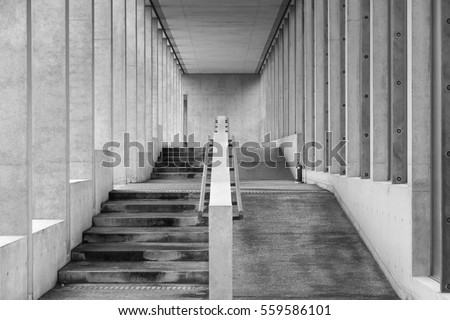 Similar – Foto Bild fluchtpunkte Treppe Stein