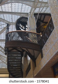 Staircase Of The Rookery Building