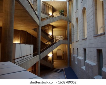 Staircases In University Of Zurich