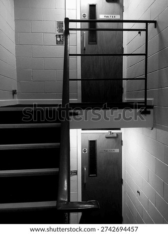 Stairs in a Accomodation,student accommodation 