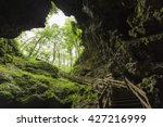 Stairs In Cave Entrance