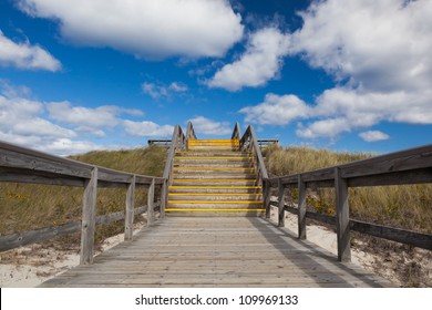 Stairs To Heaven, Crane Beach, Massachusetts, USA