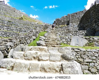 Stairs At Machu Picchu