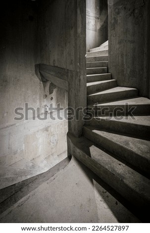 Foto Bild fluchtpunkte Treppe Stein