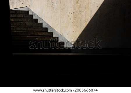 Similar – Treppe stufe Niveau