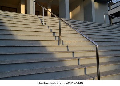 Ladder Handrails Tactile Tiles Visually Impaired Stock Photo 543317926 ...