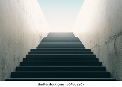 Stairs from underground upward