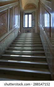 Stairs In Villa Farnesina In Rome