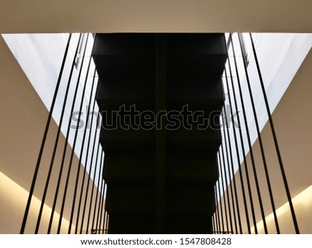 Similar – Image, Stock Photo stairwell