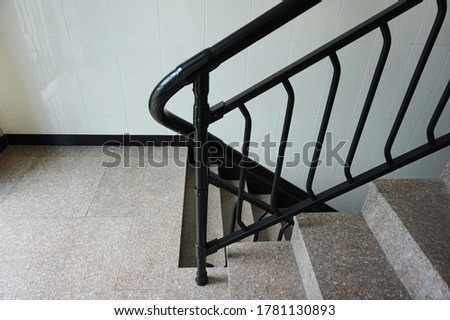 stairway hand rail (stair handle)