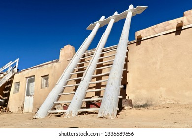 Stairway To Heaven In Acoma Pueblo