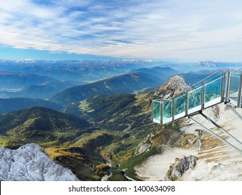 Stairway to Nothingness observation deck in Der Dachstein mountain, Austria