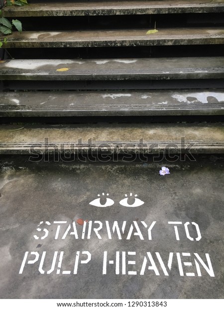 Stairway Pulp Heaven That Has Been Stock Photo Edit Now 1290313843