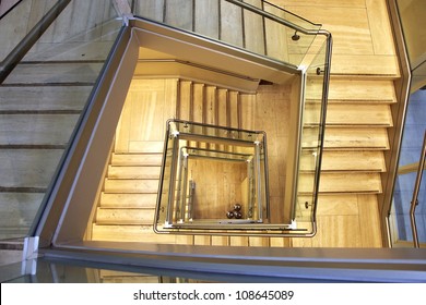 Stairwell In A Building