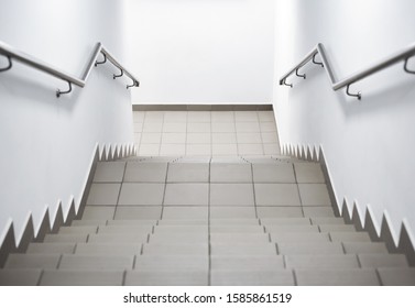 Stairwell In A Modern Building