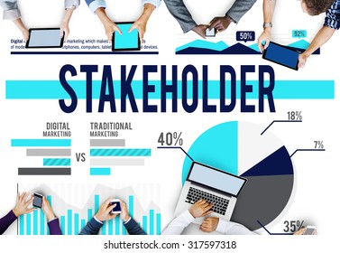 Stakeholder Business Marketing Finance Concept