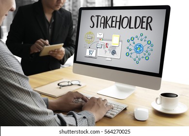 STAKEHOLDER  Engagement Concept  ,  Strategy Mind Map, Business  , Partner Deal   Contributor  , Business Management 