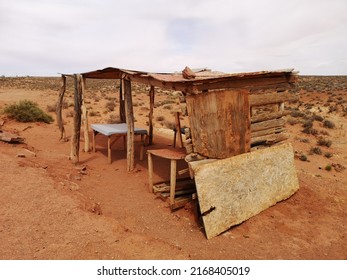 Stall In The Desert In Utah