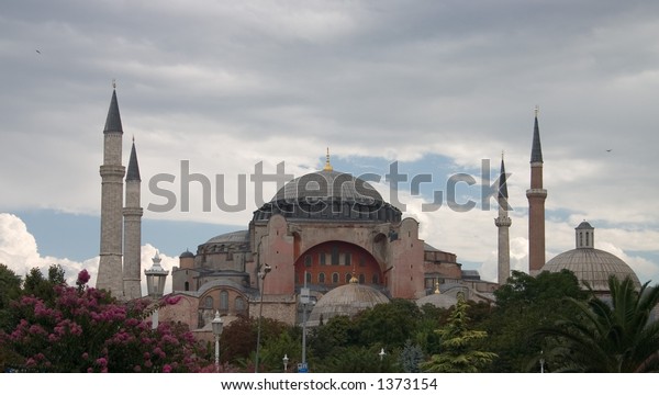 Stambul Buildings Landmarks Stock Image 1373154