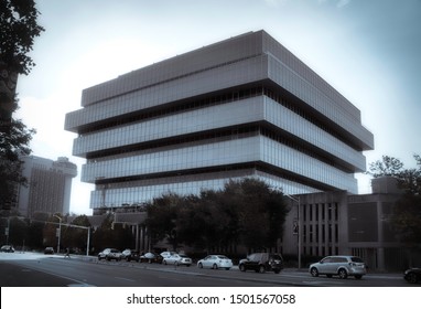 Stamford, Connecticut/ USA - September 11, 2019:Purdue Pharma World Headquarters Stamford Connecticut