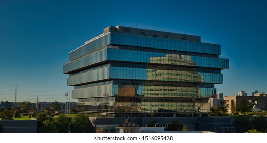 Stamford, Connecticut / USA - September 27,2019:Purdue Pharma Headquarters Stamford.