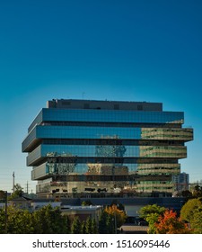 Stamford, Connecticut / USA - September 27,2019:Purdue Pharma Headquarters Stamford.