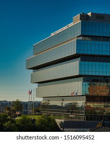 Stamford, Connecticut / USA - September 27,2019:Purdue Pharma Headquarters Stamford.