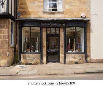 Stamford, Lincolnshire, UK 06 11 2022 Old Store Front Window