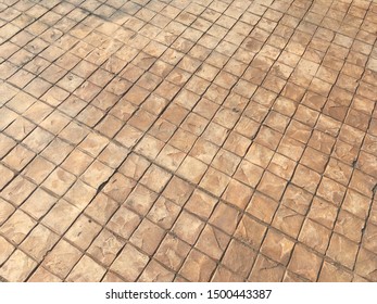 Stamped Concrete Floor Images Stock Photos Vectors