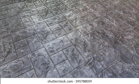 Stamped Concrete Floor