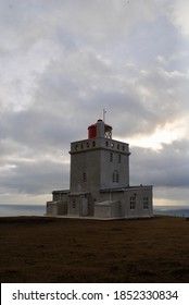 Stand Alone Building On Hill In Iceland