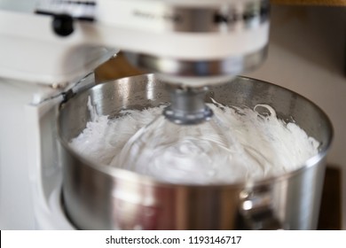 Stand Mixer Mixing Baking Ingredients