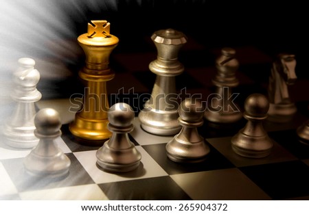 Similar – The lady in the game of chess.