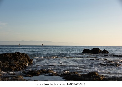 Stand Up Paddleboarding In Puerto Vallarta, Mexico. Warm Water, Warm Air, Paradise.