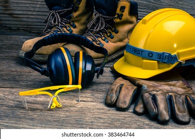 Standard construction safety - Shutterstock ID 383464744