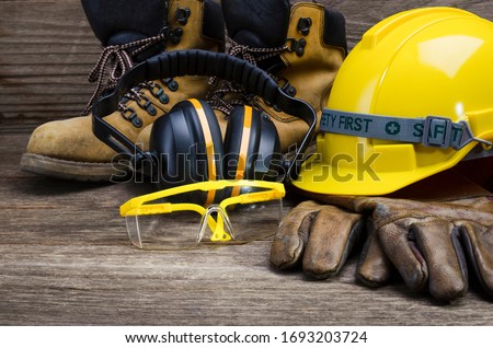 Standard construction safety,safety first concepts,Construction site safety.