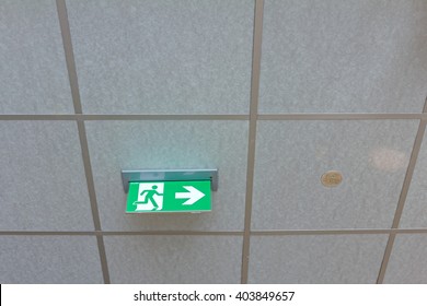 Standard International Symbol Safe Exit Sign Stock Photo 403849657 ...