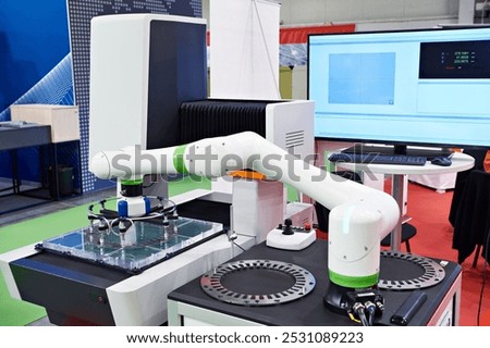Standard multipurpose robot and CNC vision measuring system industrial technology