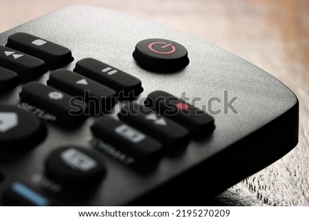 standby button on remote control