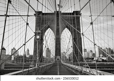 Standing of the Brooklyn Bridge