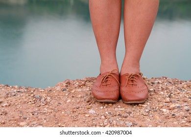 standing closeup