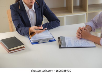 Standing employment history, presenting yourself to apply for work in the organization. - Shutterstock ID 1626985930