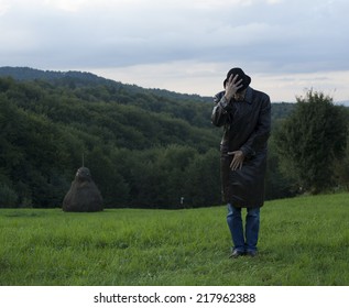 standing man