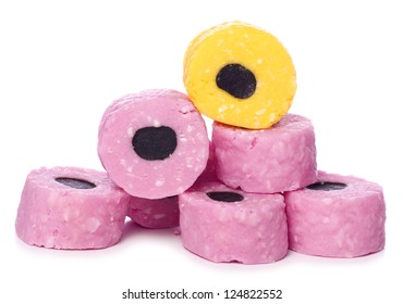 Standing out liquorice allsorts cutout